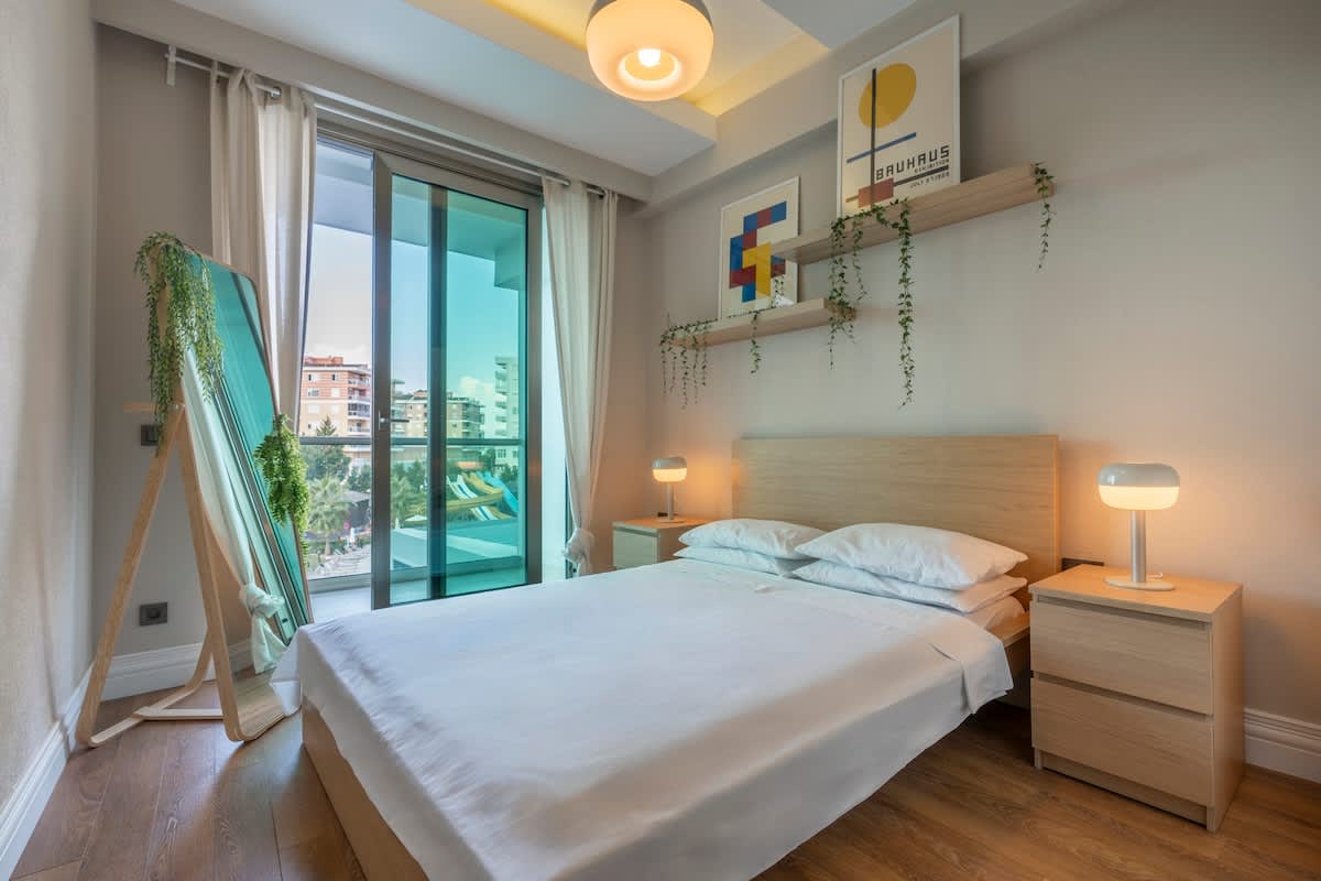Cozy Stay Free Pool, Spa & Gym Close to Beach&Mall