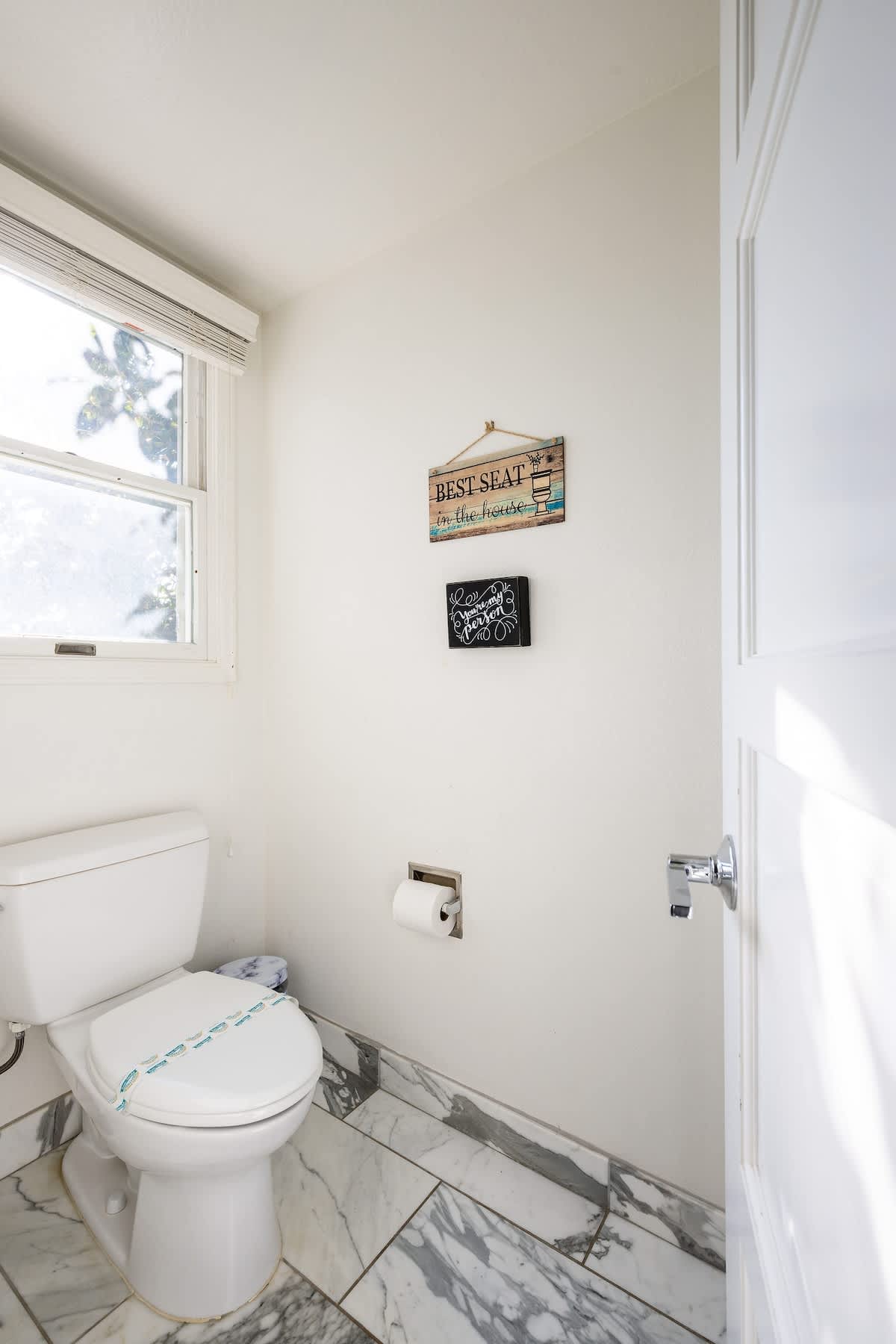 Even the smallest details matter—this private water closet in the master bath keeps things light and convenient, ensuring comfort for families, wine lovers, golfers, or retreat guests.