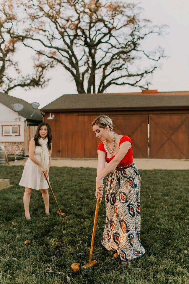 Challenge friends or family to a game of croquet on the spacious lawn—perfect for bonding during family vacations, team-building retreats, or relaxing wine country getaways in San Martin.