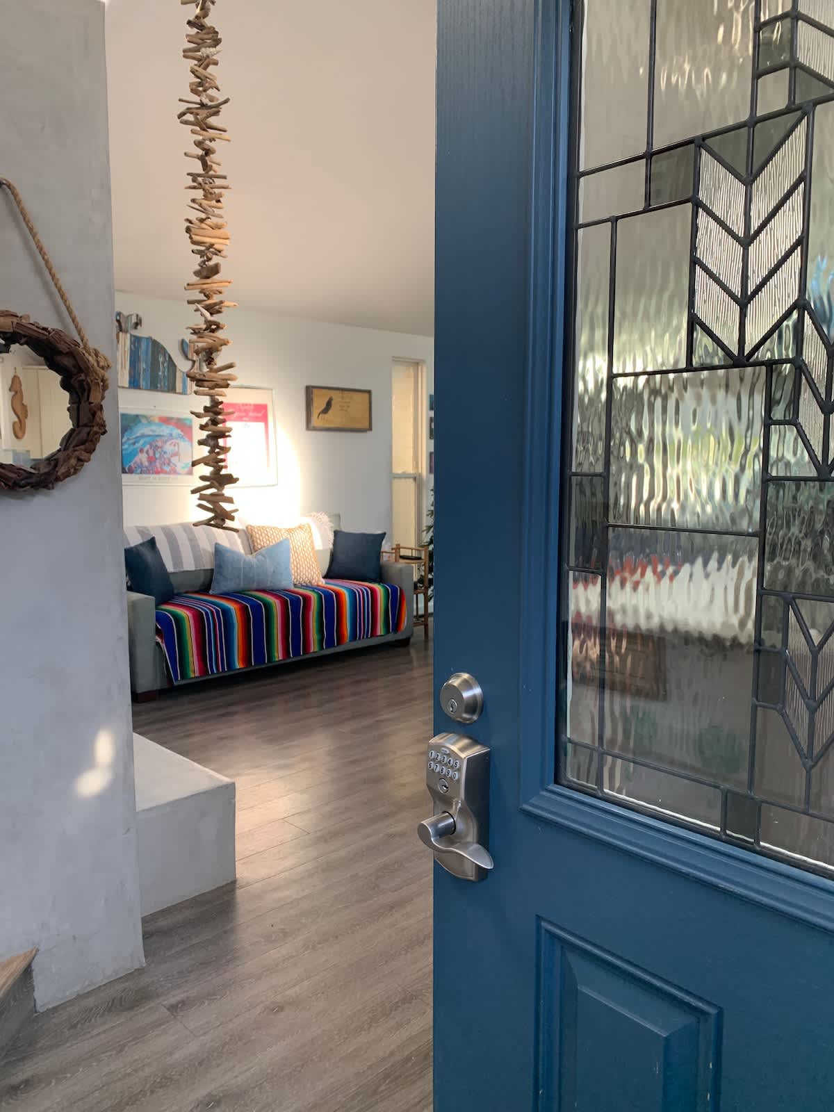 Step inside your Aptos beach bungalow retreat. Bright and inviting with cozy décor, this space welcomes couples, families, or remote workers looking for comfort and a perfect base to explore the coast.