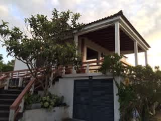 Stairs to house
