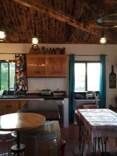 Open plan kitchen