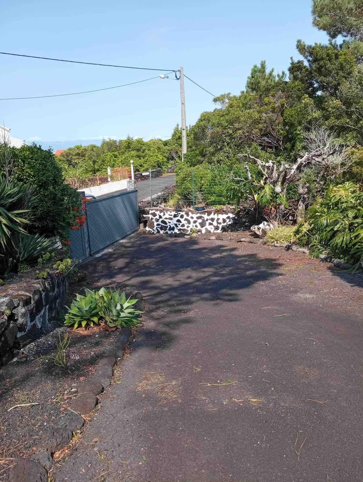 Driveway gate to the main road.