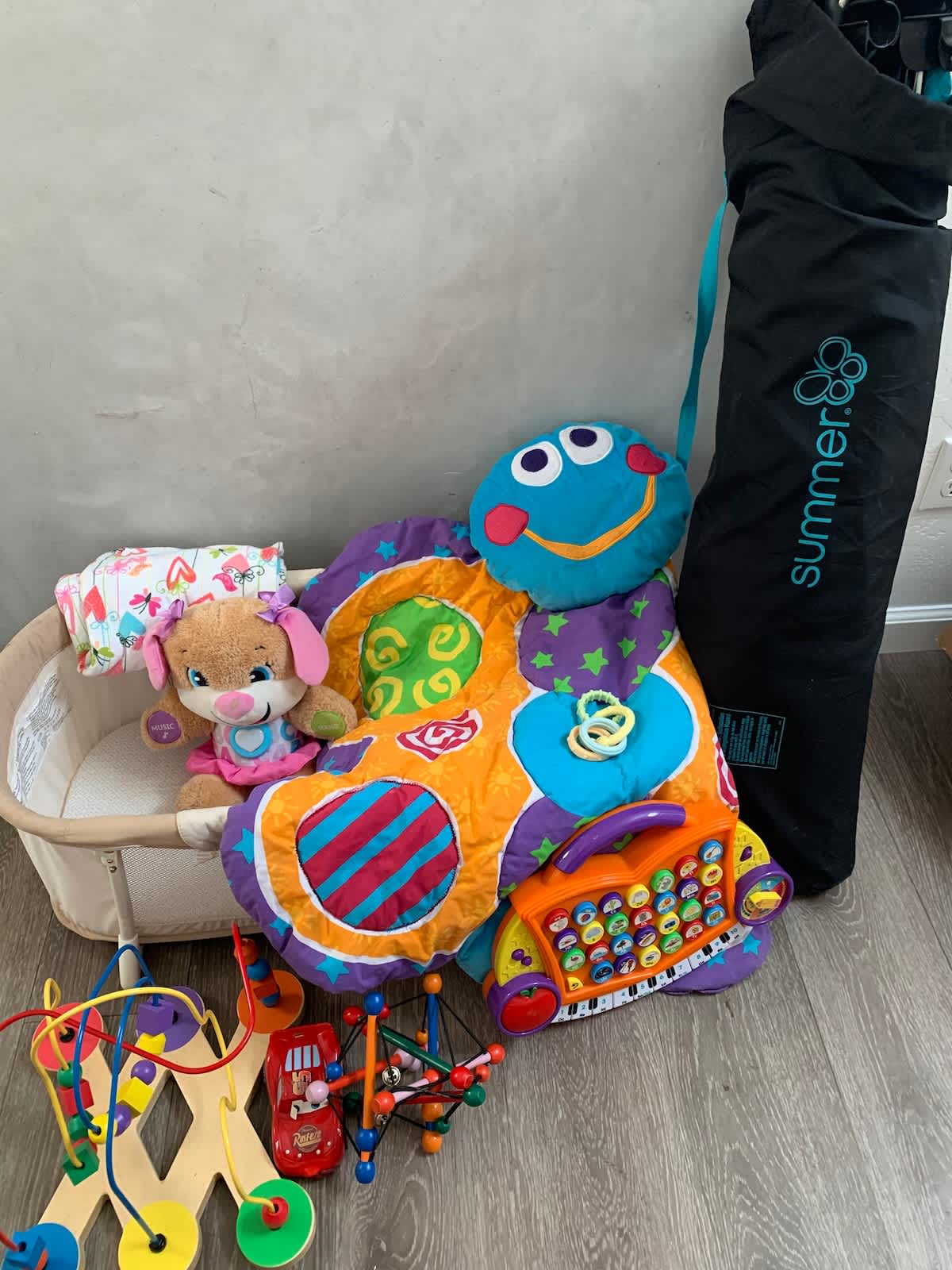 Baby and kid items available. 