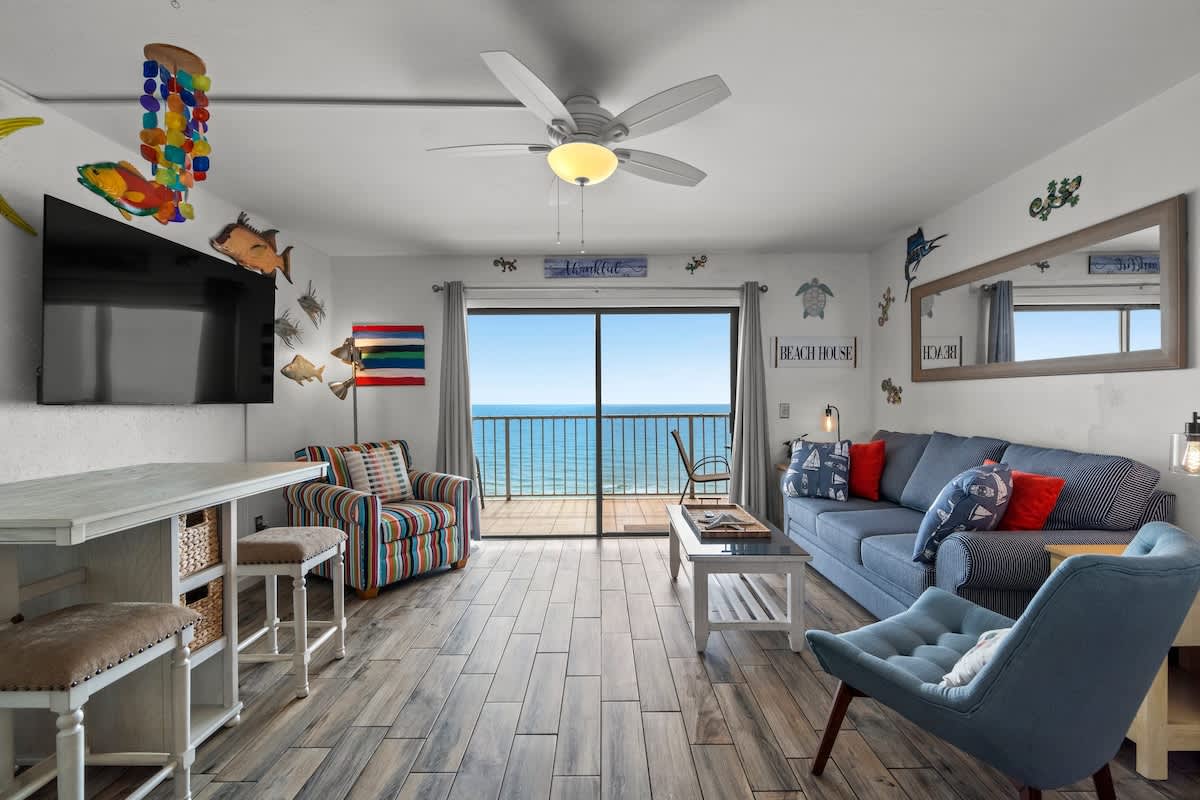 The Summit 1213-Awesome Gulf View & Beach Chairs — Panama City Beach, FL — vacation rental