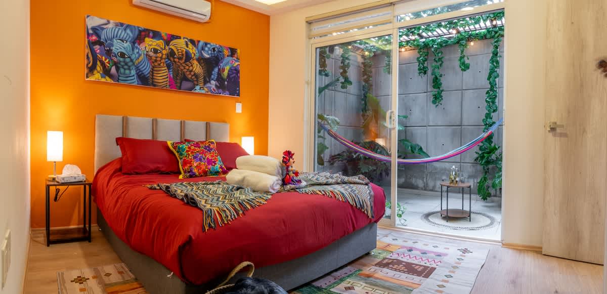 Condesa 2Terraces Apartment walking to parks w/AC — Mexico City, Mexico City — vacation rental