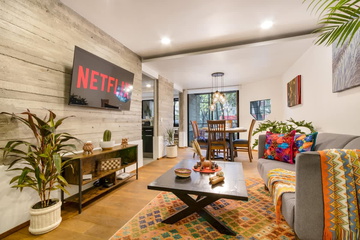 Condesa Cozy retreat 2 BR / Guests with AC — Mexico City, Mexico City — vacation rental