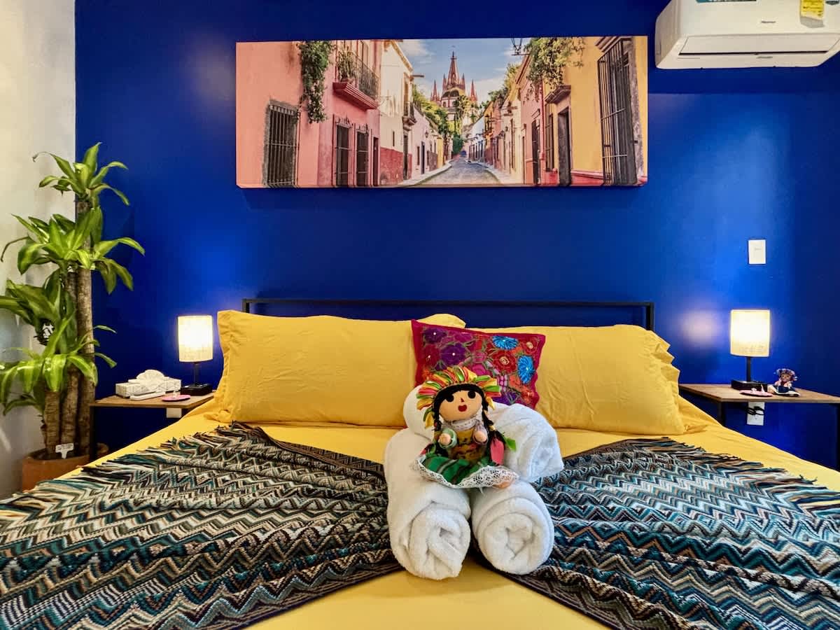 *Hipodromo cozy retreat 7 Guests / 3 BR with/AC — Mexico City, Mexico City — vacation rental