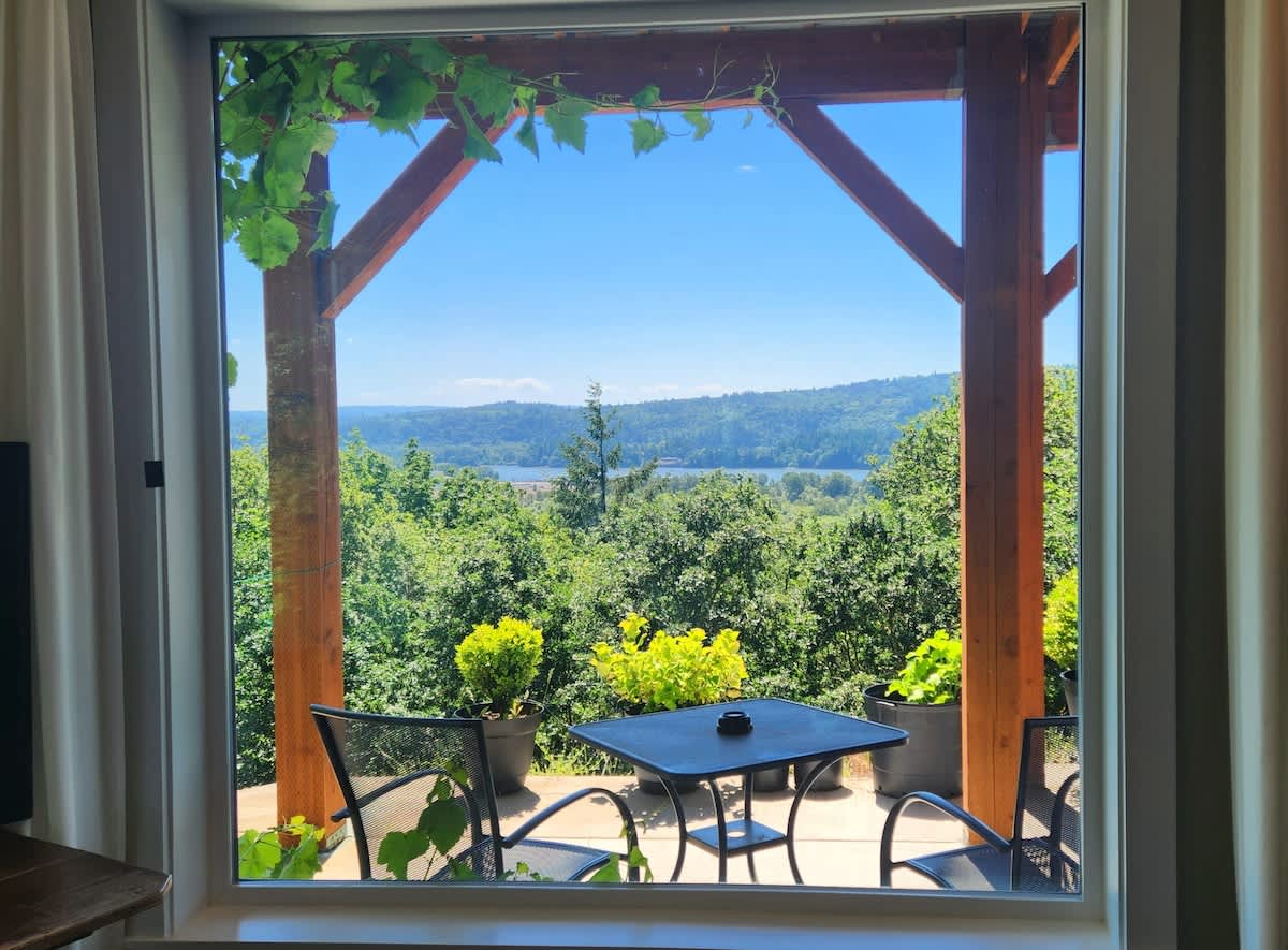 Gallery of Picture Windows, River & Garden Views — Kelso, WA — vacation rental