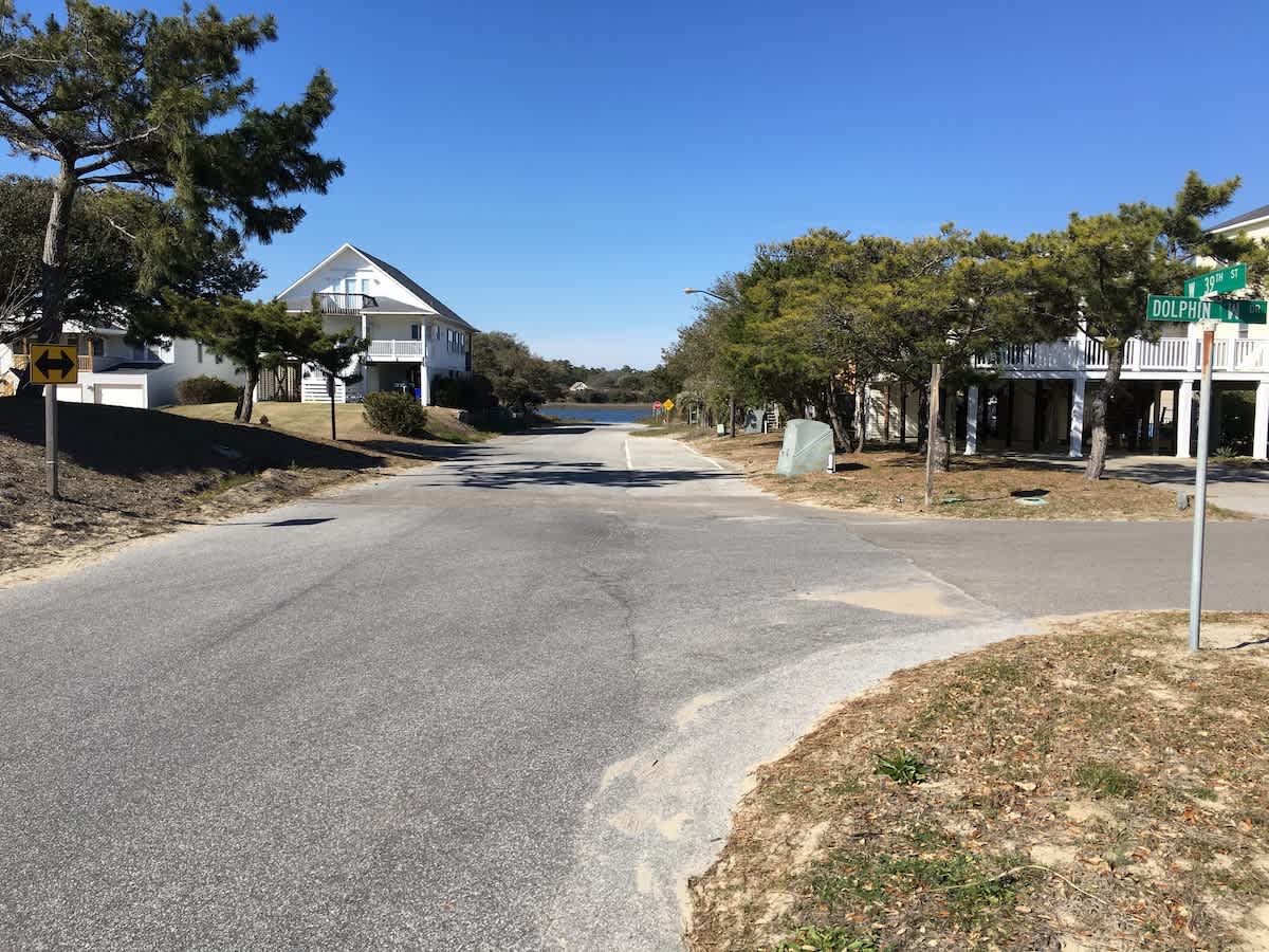 Walk from W Dolphin to the sound access.