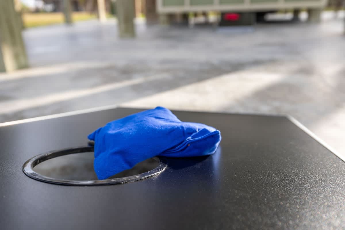 Enjoy a fun game of corn hole in the ocean breeze 