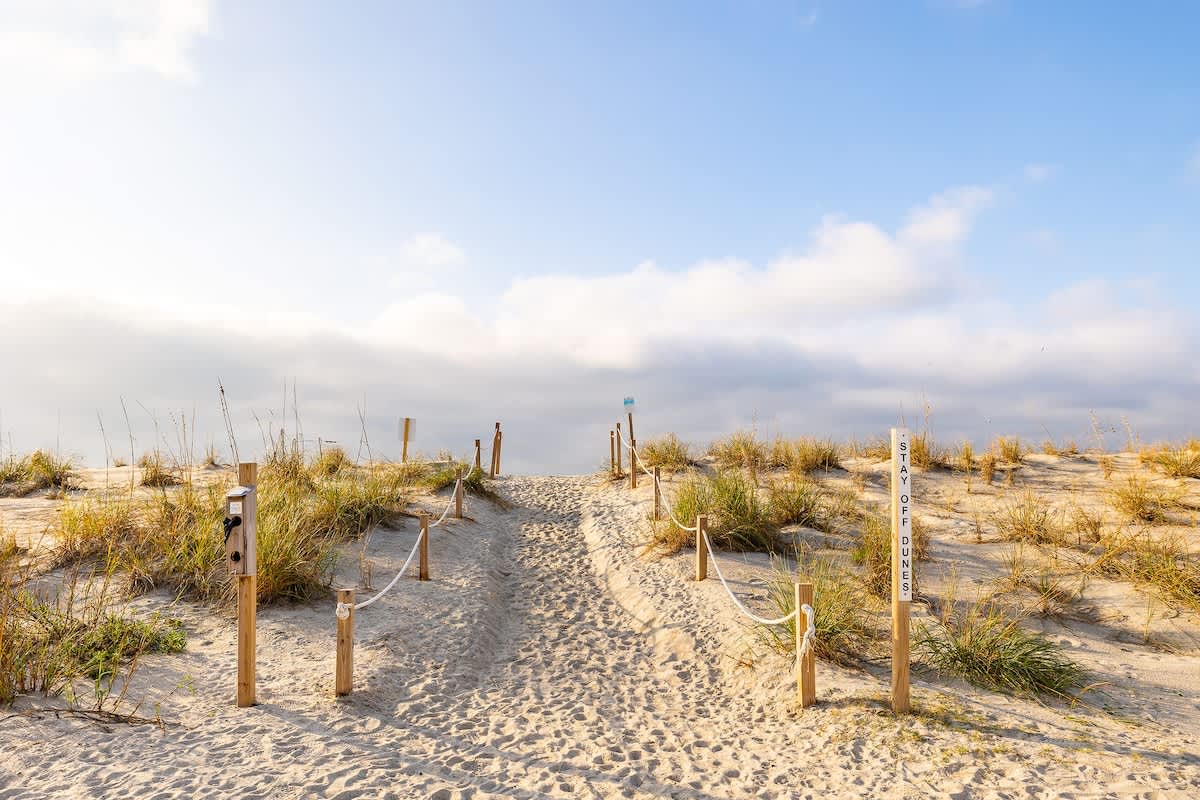 Quick Walk across the street to your beach access 