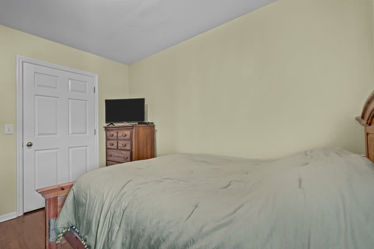 Comfortable double bed for older kids, teens, or an extra adult.