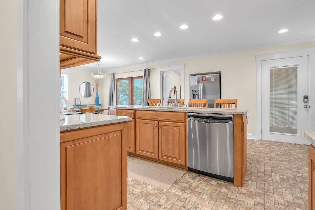 Gourmet kitchen has everything you need