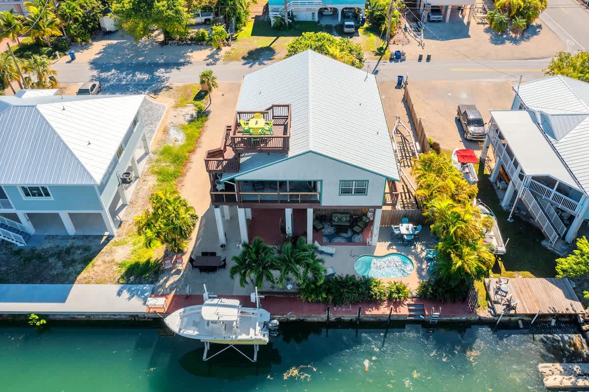 Foster's Folly | Gorgeous canalfront pool home — Summerland Key, FL — vacation rental