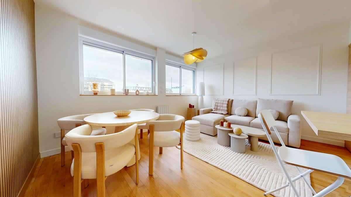 Appartement premium – vue port de Caen