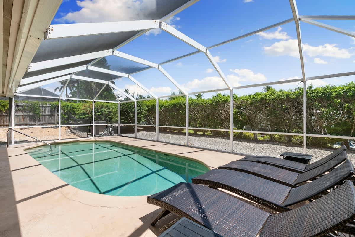 Sunny Marco Home with Heated Pool Near Beaches — Marco Island, FL — vacation rental