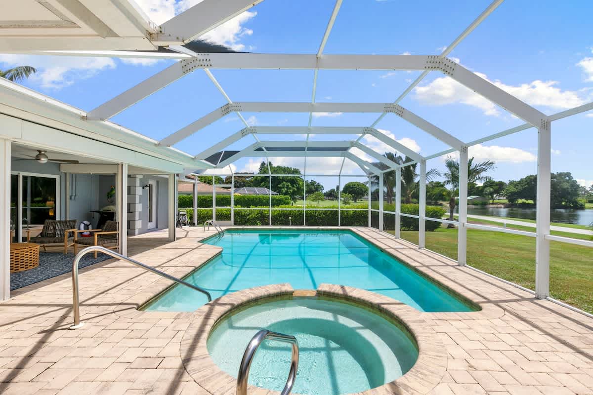 Stunning Lakefront Retreat - Heated Pool & Spa — Marco Island, FL — vacation rental