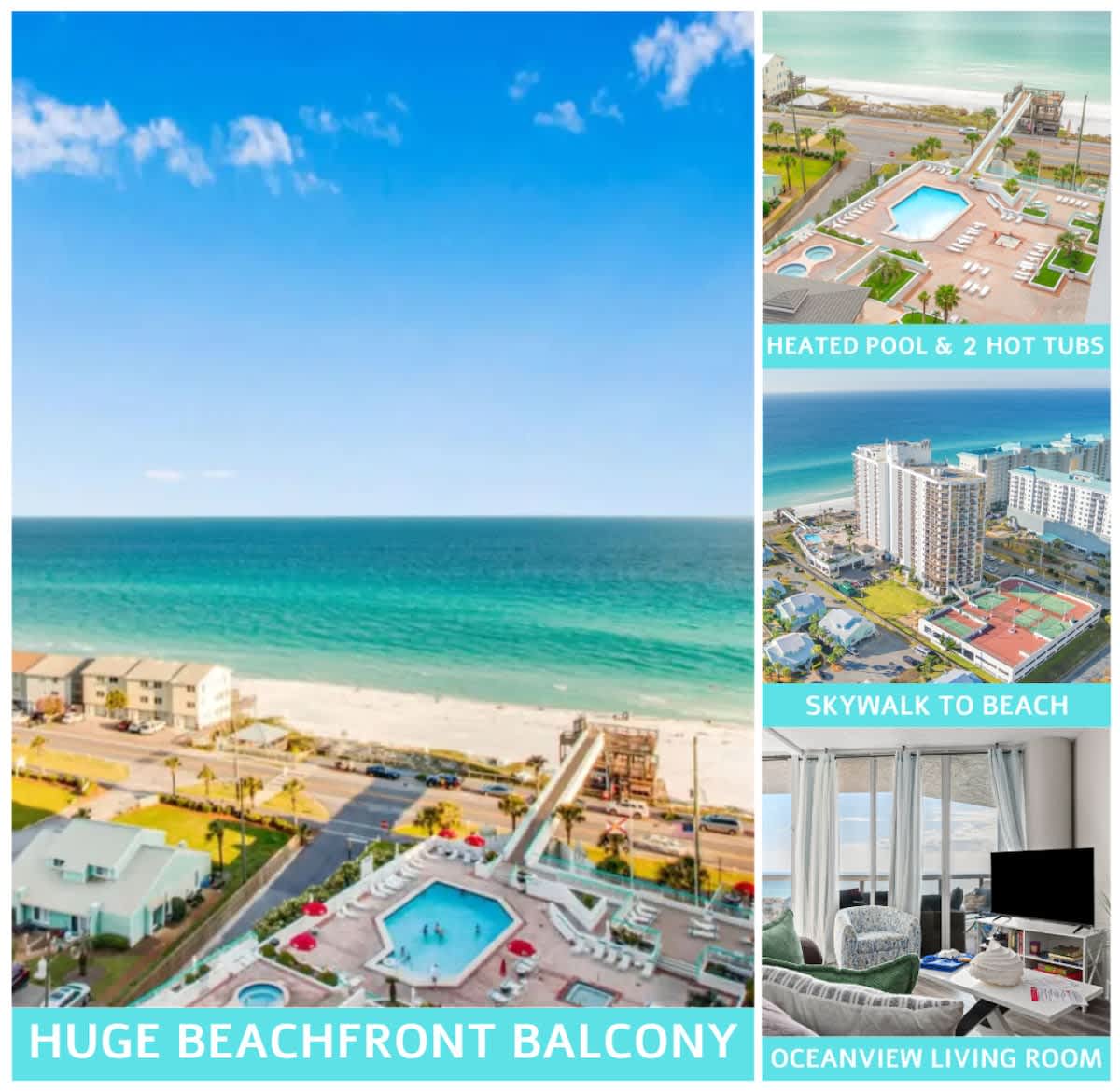 Huge Deck, Gulf Views, Pickleball, Pool, Hot Tubs