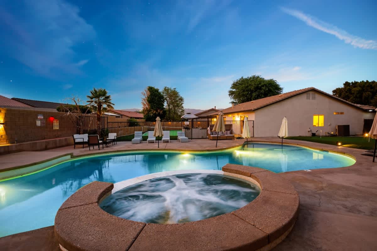 4BR Retreat with Pool Spa Pickleball — Indio, CA — vacation rental