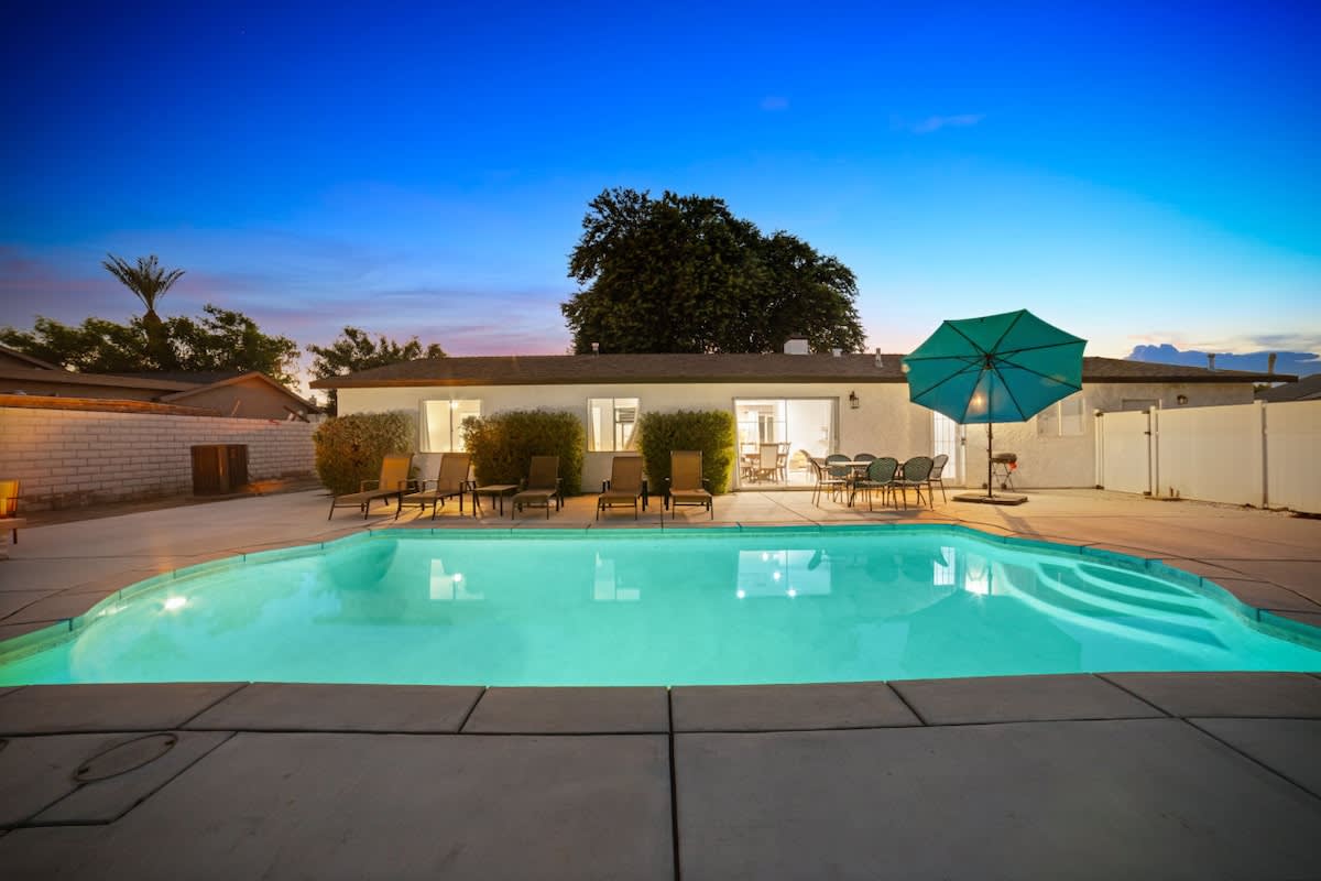 Cozy 4B Indio Retreat with Pool, BBQ, and Fire Pit — Indio, CA — vacation rental