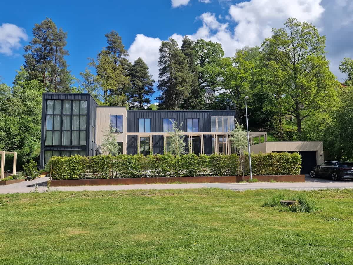 Arkitektritad villa