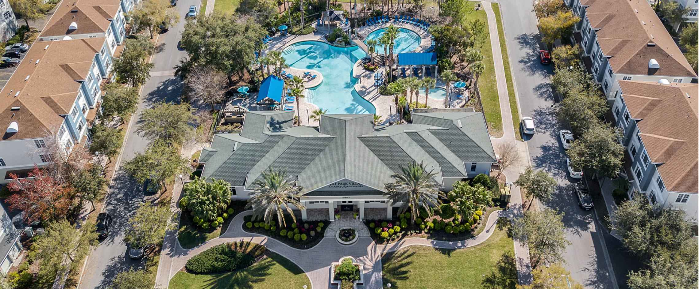 2 BR with Private Garage, Boutique Shops & Pond Views