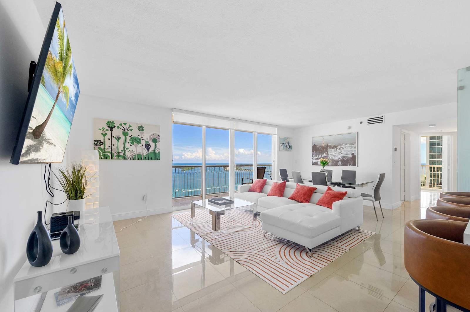 Luxury Brickell Penthouse Ocean Views Rooftop Pool at The Club
