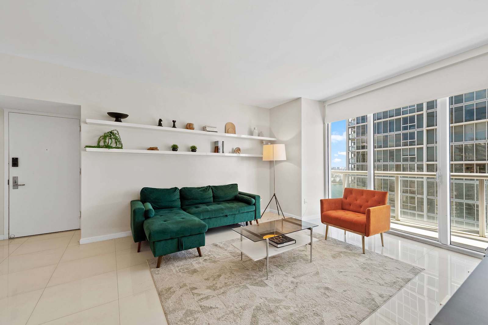 Luxury Brickell Apartment in ICON Balcony Closed detail 2