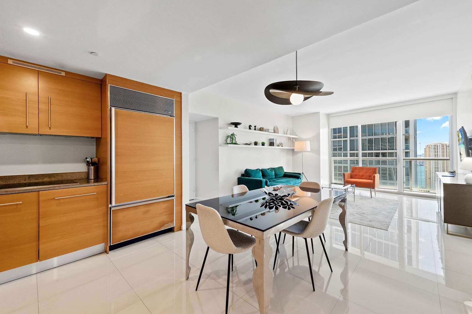 Luxury Brickell Apartment in ICON Balcony Closed detail 6