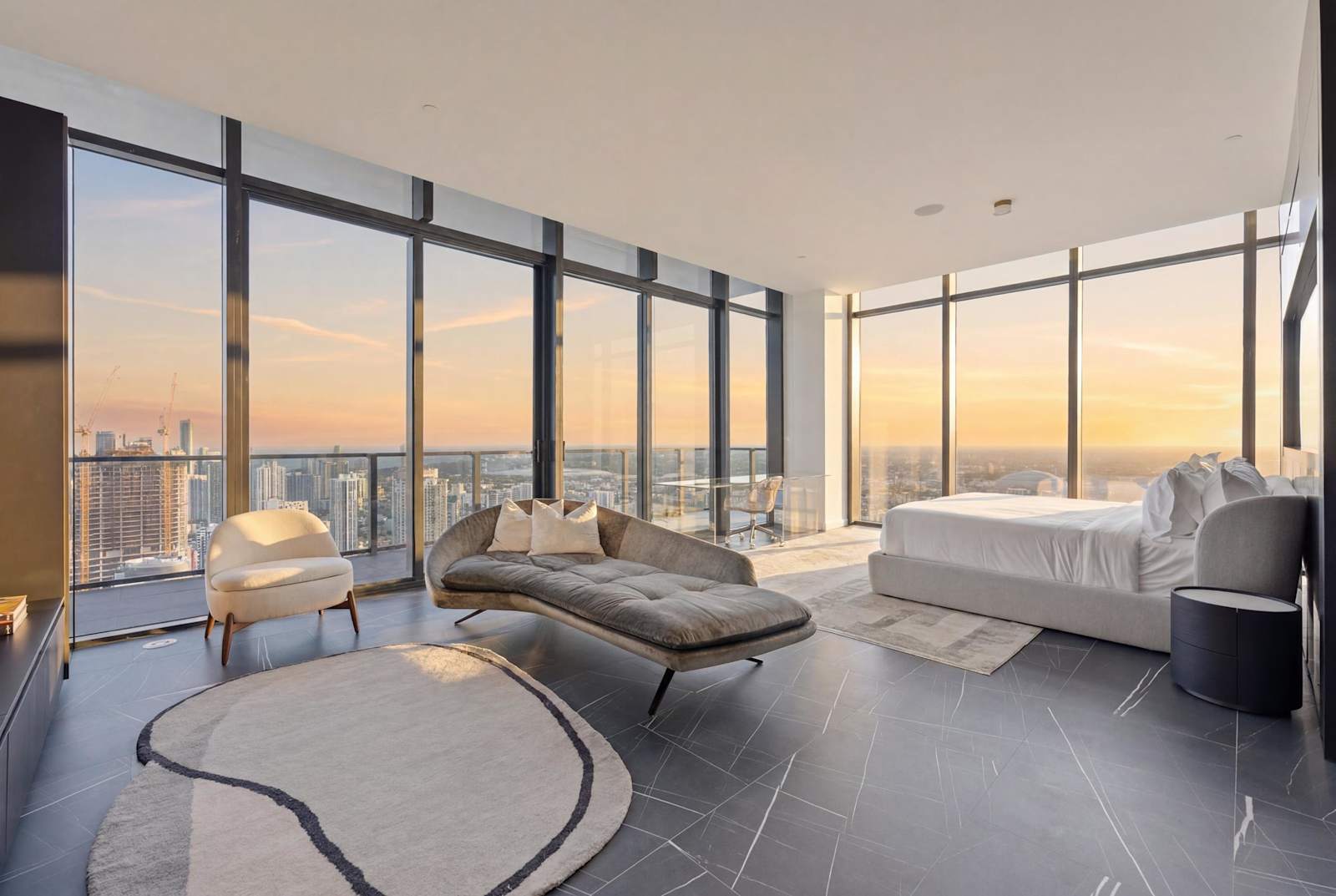 Luxury Top Floor E11EVEN Penthouse Private Pool interior