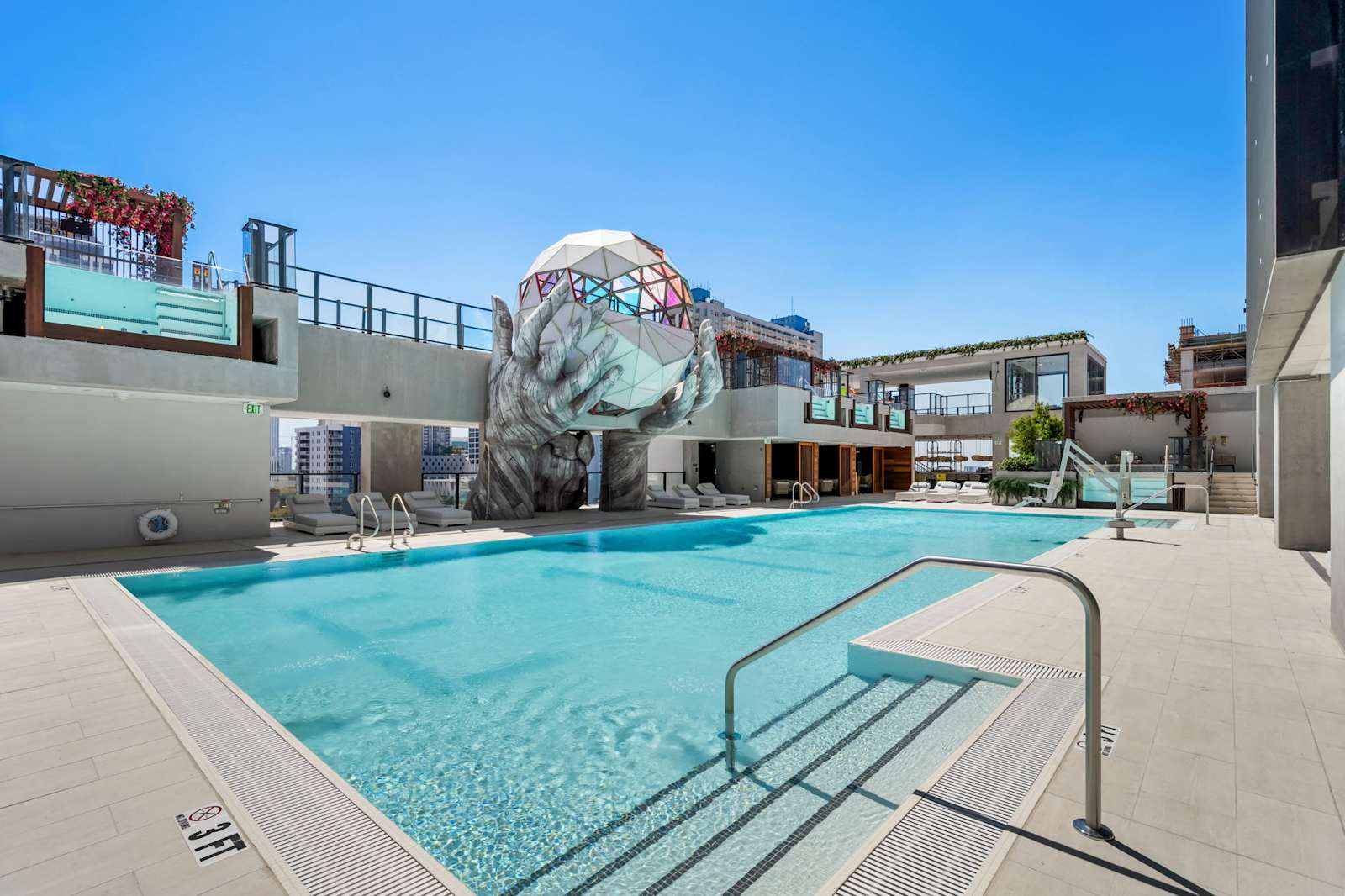 Elegant E11EVEN Residence with ELITE Amenities interior
