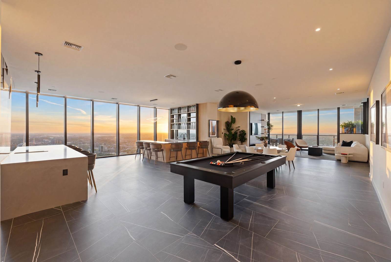Presidential Penthouse | Private Infinity Pool living space