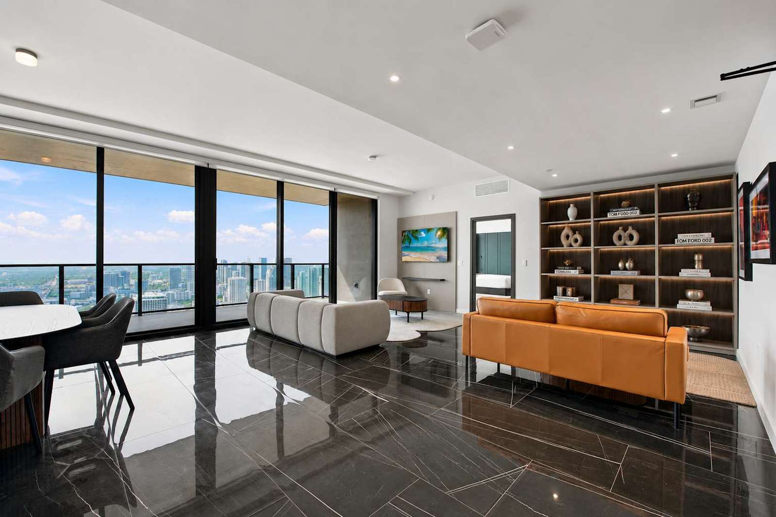 Luxury Sky Penthouse with Ocean & City Views interior