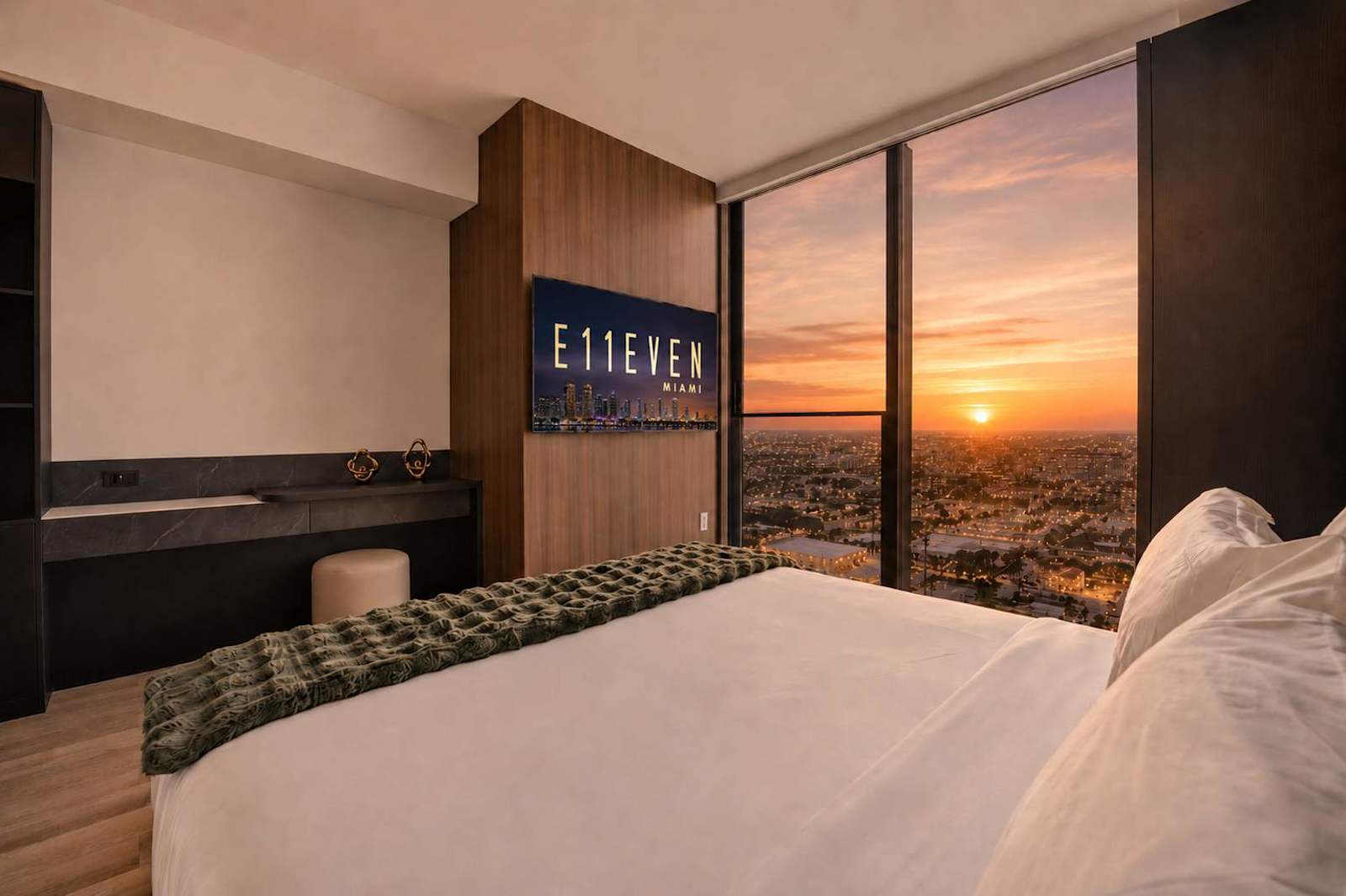 Exectutive E11EVEN Studio Suite with Elite Amenities at E11EVEN