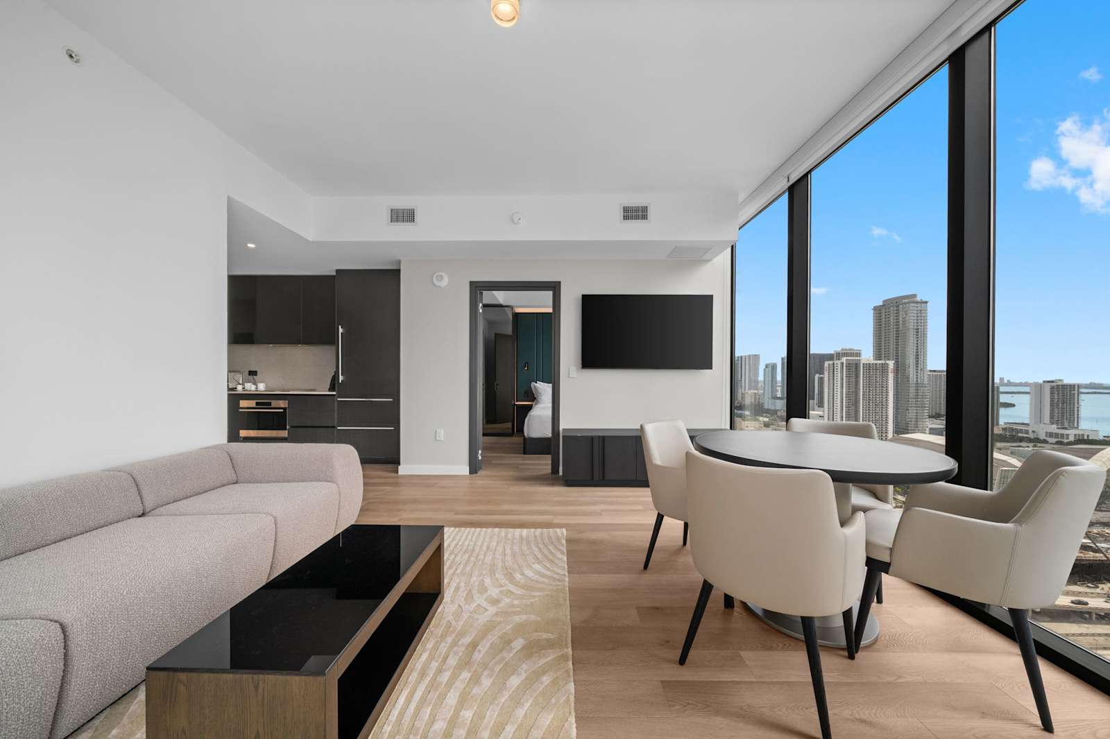 Stunning Suite at E11EVEN Rooftop Pool Balcony Gym detail 3