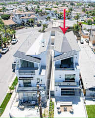 Stunning Luxury Modern Home 2,564 sq feet 3-stories. Exclusive modern design, front and rear 3rd floor deck with spectacular view as far as Newport Beach and Angeles Mountains