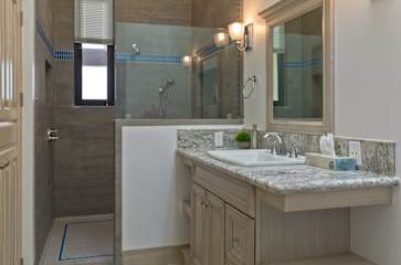 Upper Suite - Bedroom 2 Ensuite Bathroom with Shower