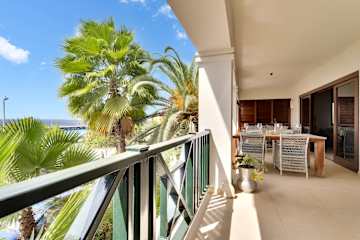 Chachacha Ocean View with a mature palm garden and spectacular ocean views