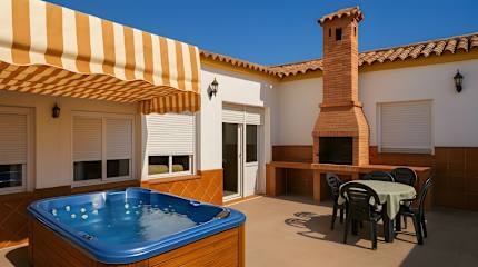 El Palmar Terraza y Jacuzzi exterior agua caliente  cerca de la playa - image 12