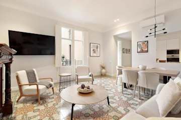 Barcelona's Historic Elegance in A Quiet Street