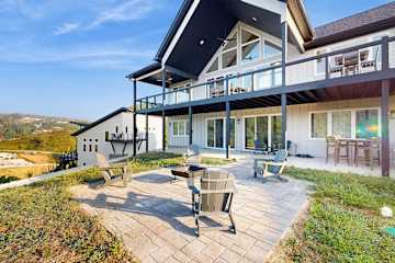 Sunset Reflection Chalet