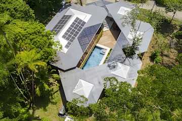 Patio caribeño | Villa de lujo en la selva con piscina