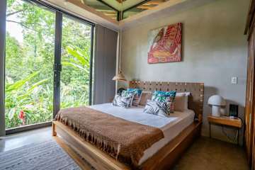 Patio caribeño | Villa de lujo en la selva con piscina