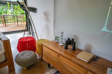 Patio caribeño | Villa de lujo en la selva con piscina