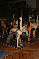 Patio caribeño | Villa de lujo en la selva con piscina