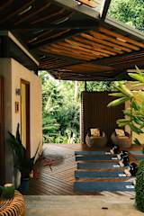 Patio caribeño | Villa de lujo en la selva con piscina