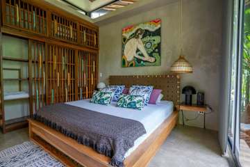 Patio caribeño | Villa de lujo en la selva con piscina