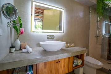 Patio caribeño | Villa de lujo en la selva con piscina