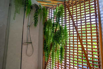 Patio caribeño | Villa de lujo en la selva con piscina